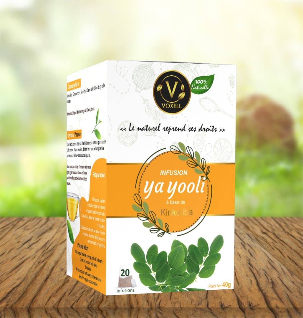 Infusión Voxell Kinkeliba exportada por Sahel Agri-Sol / Adalidda (Sahel Agri-Sol / Adalidda / dominio público)