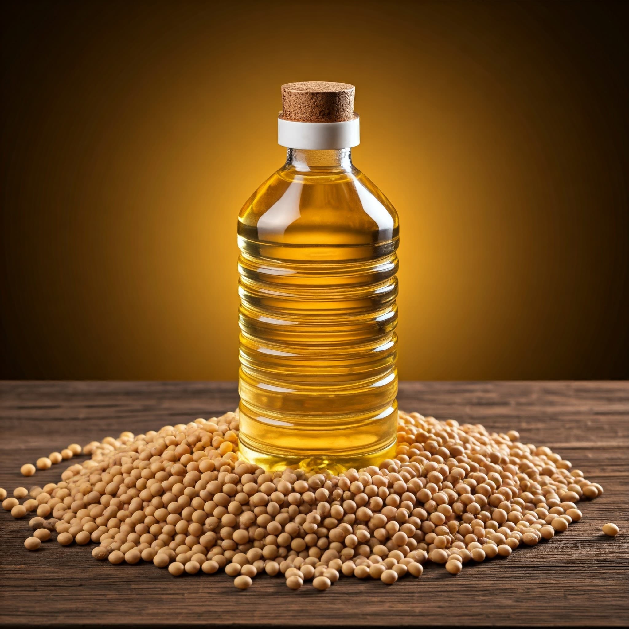 Aceite de soja para cocinar (Imagen generada por IA)