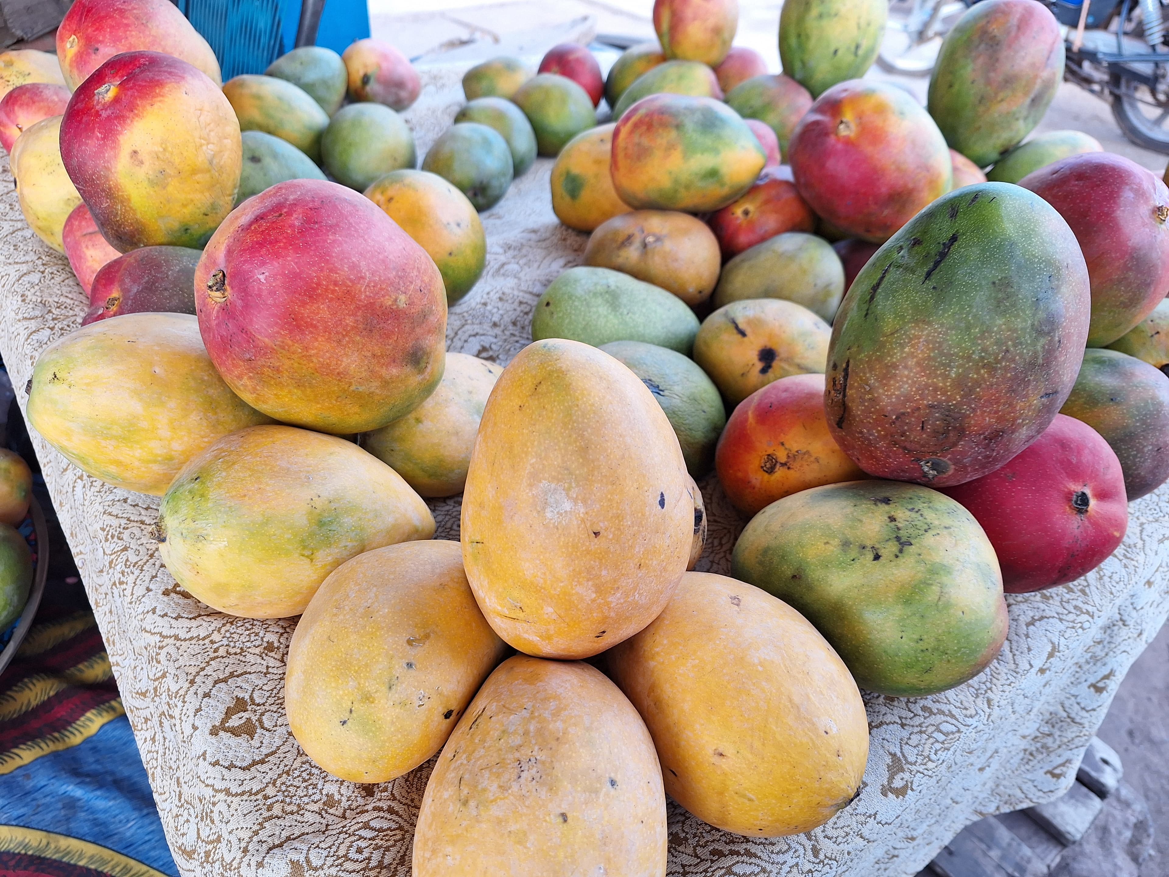 Malische Mangos auf dem Markt von Bamako (Sahel Agri-Sol / Adalidda / Öffentliches Eigentum)