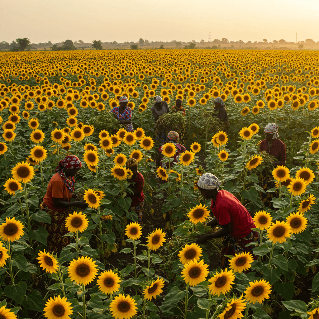 Premium Refined Sunflower Oil – Purity & Quality Guaranteed